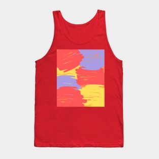 Colorful splash of color Tank Top